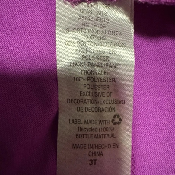 Dora the Explorer 2pc Set Girls 3T Nickelodeon Purple Outfit - Picture 3 of 5